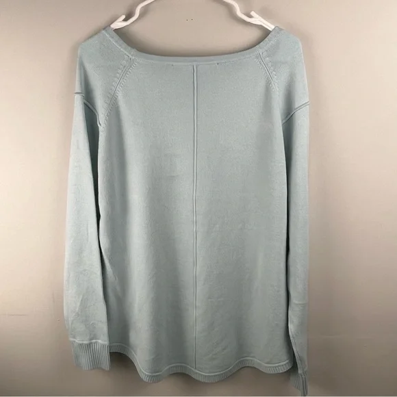 French Connection Della Vhari crew neck cashmere soft sweater Size L - Picture 5 of 8